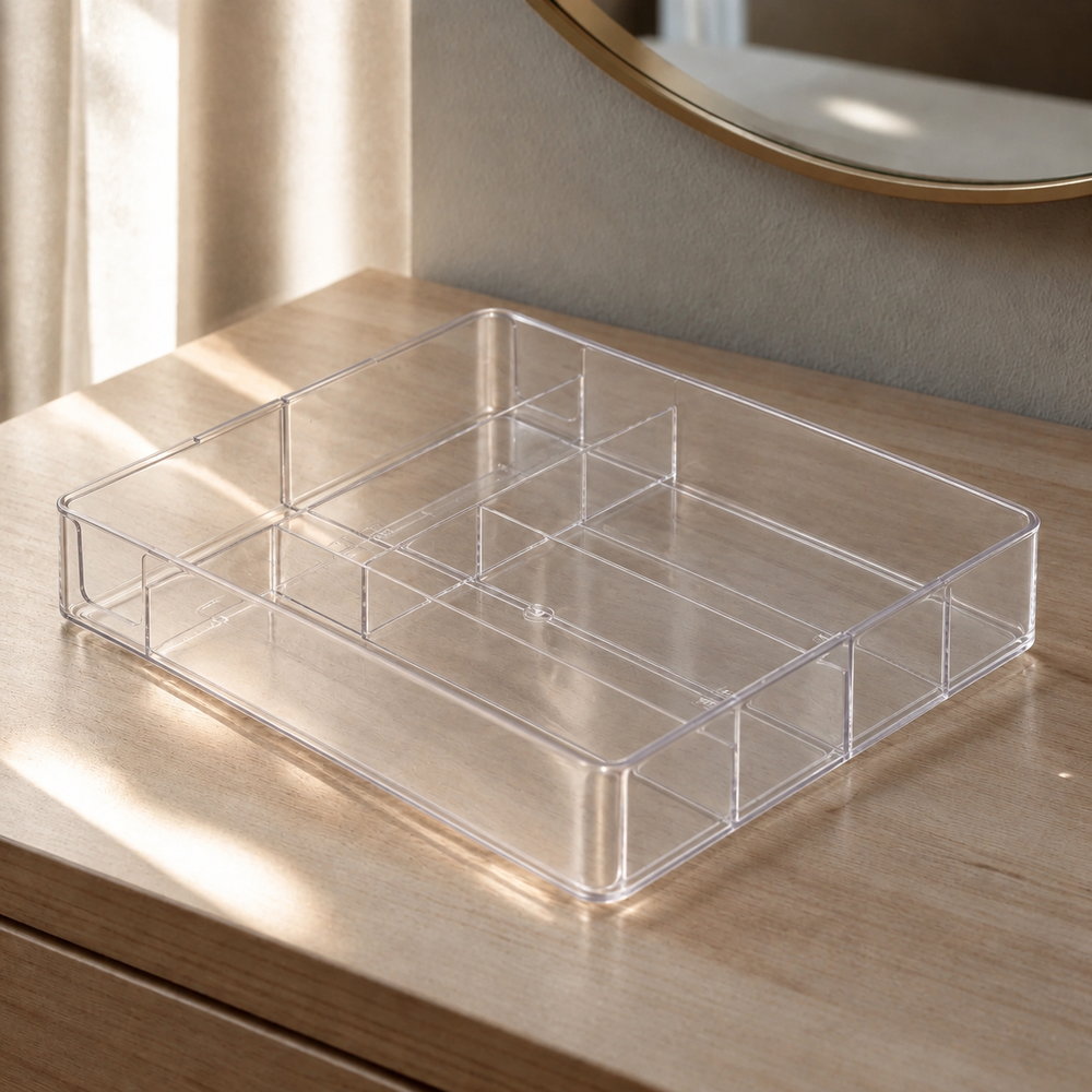 Calm & Clear Makeup Drawer Organiser | Eleva regenerated |01