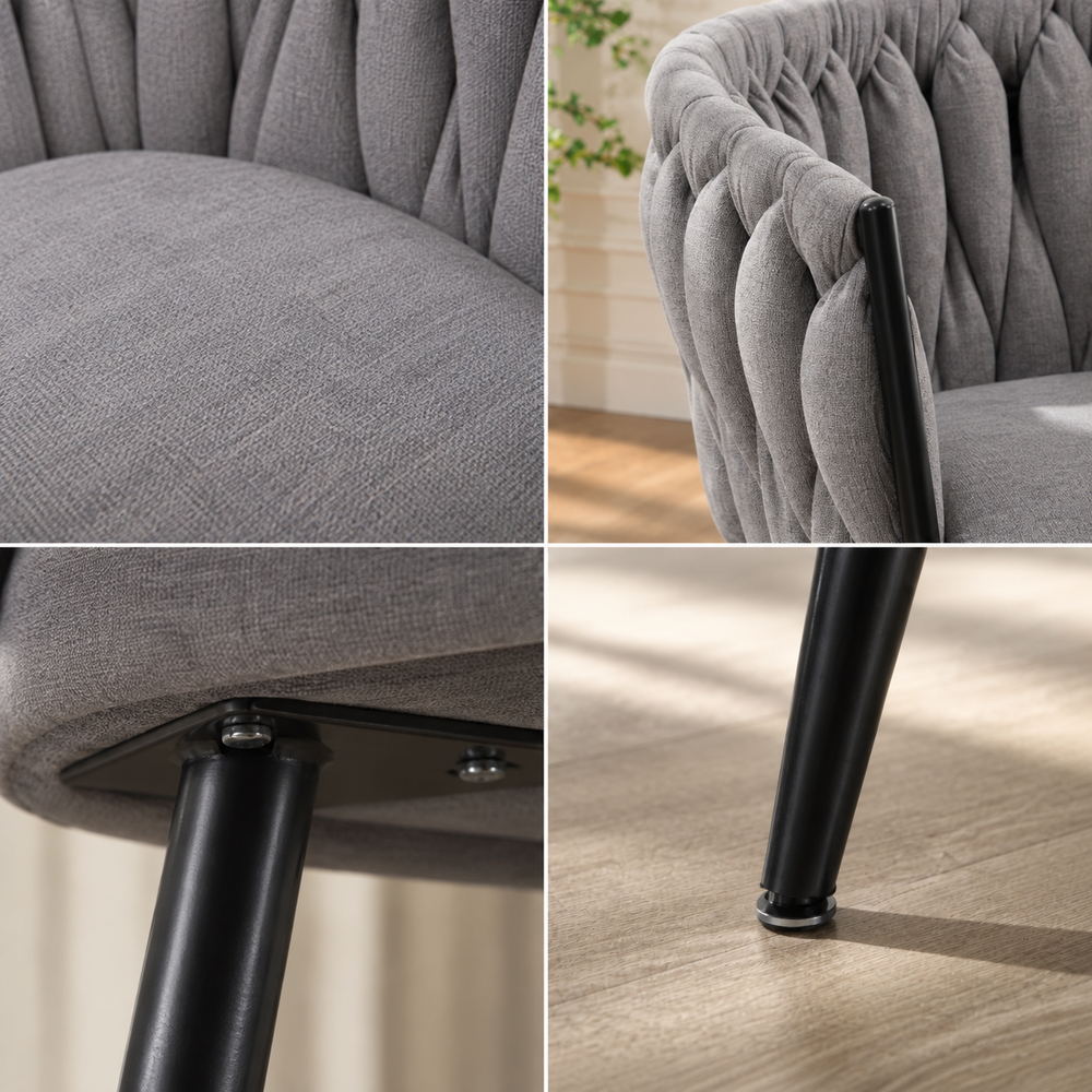 Soft Embrace Vanity Chair Pair | Eleva regenerated |04