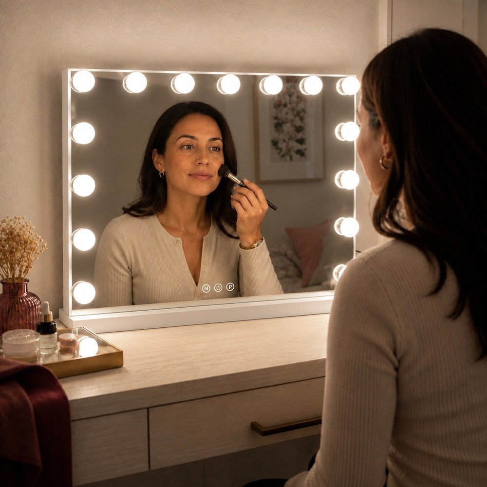 Glam Hour Hollywood Vanity Mirror | Eleva regenerated |04