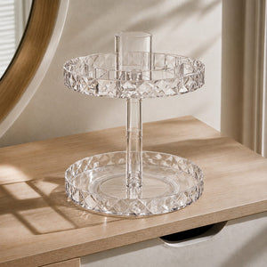Rotating Perfume Organiser with Diamond Shine