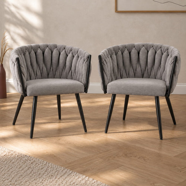 Soft Embrace Vanity Chair Pair | Eleva regenerated |01