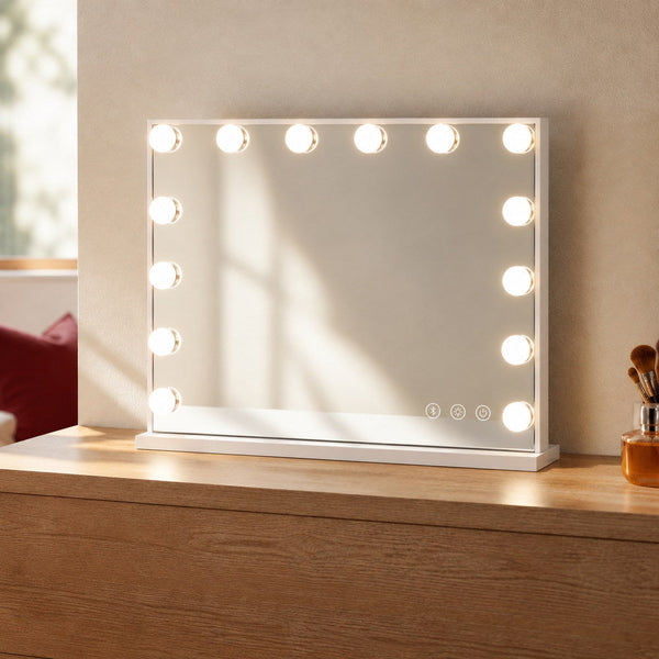 Get-Ready Playlist Bluetooth Vanity Mirror | Eleva regenerated |01