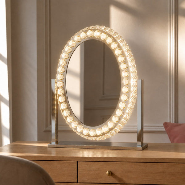 Fairytale Crystal Light-Up Mirror | Eleva regenerated |01