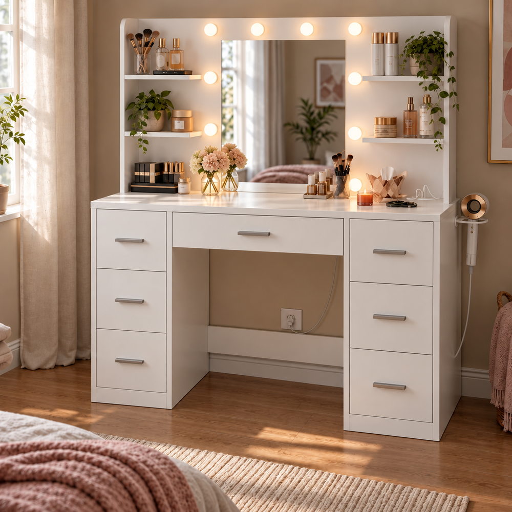 Bright Lights Hollywood Vanity | Eleva regenerated |04