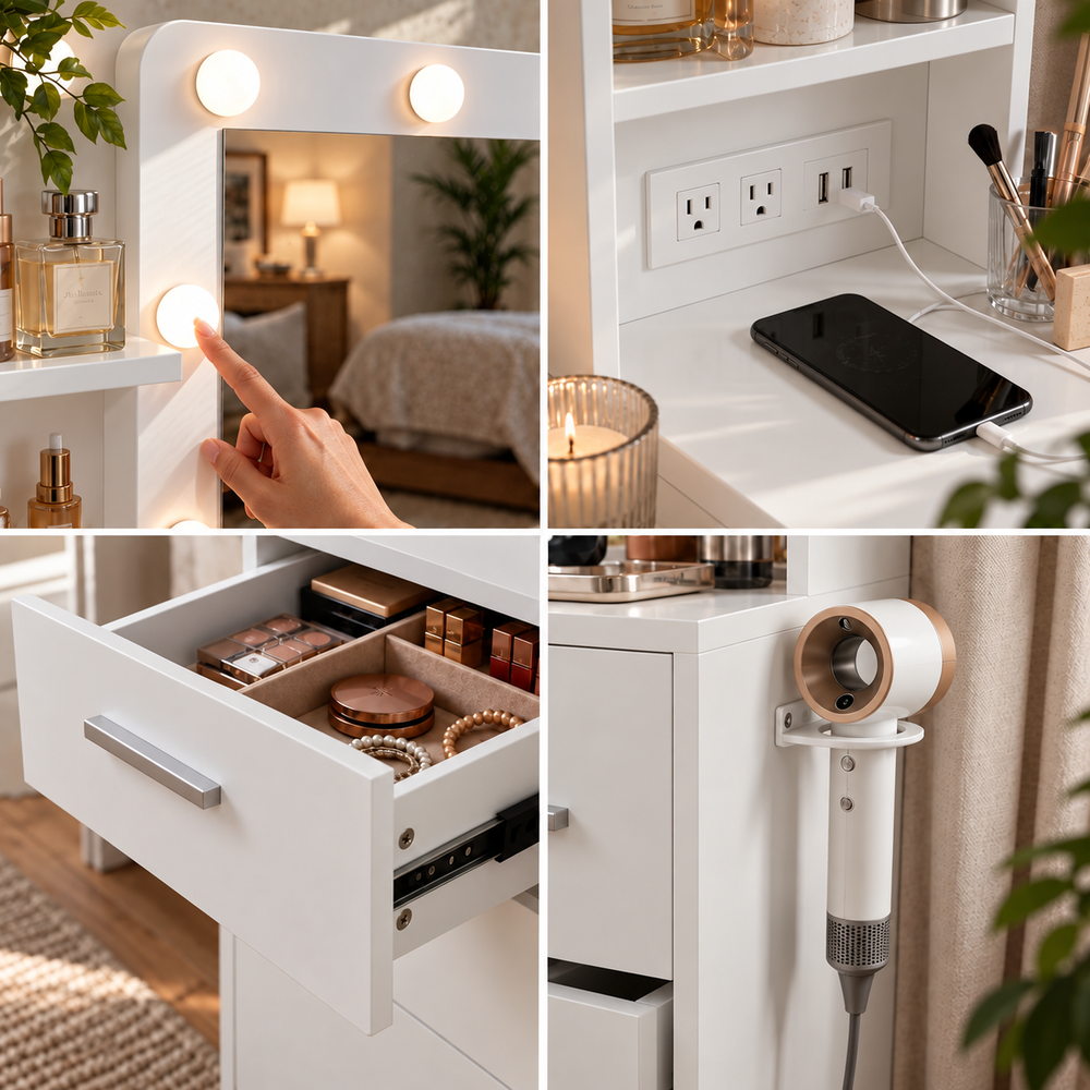 Bright Lights Hollywood Vanity | Eleva regenerated |06