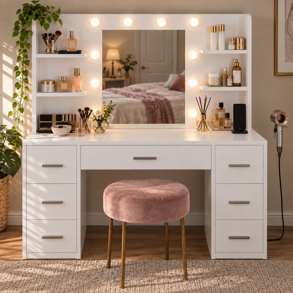 Bright Lights Hollywood Vanity | Eleva regenerated |07